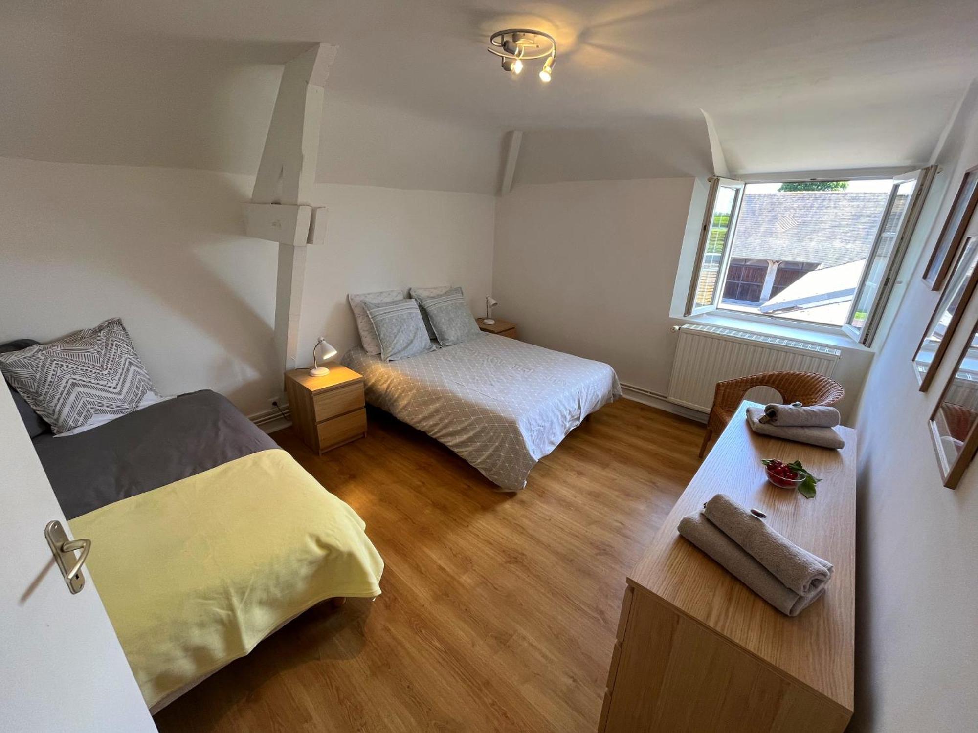 Ecurie Des Charmes A 5 Minutes De La Plage Мервиль-Франсвиль Экстерьер фото