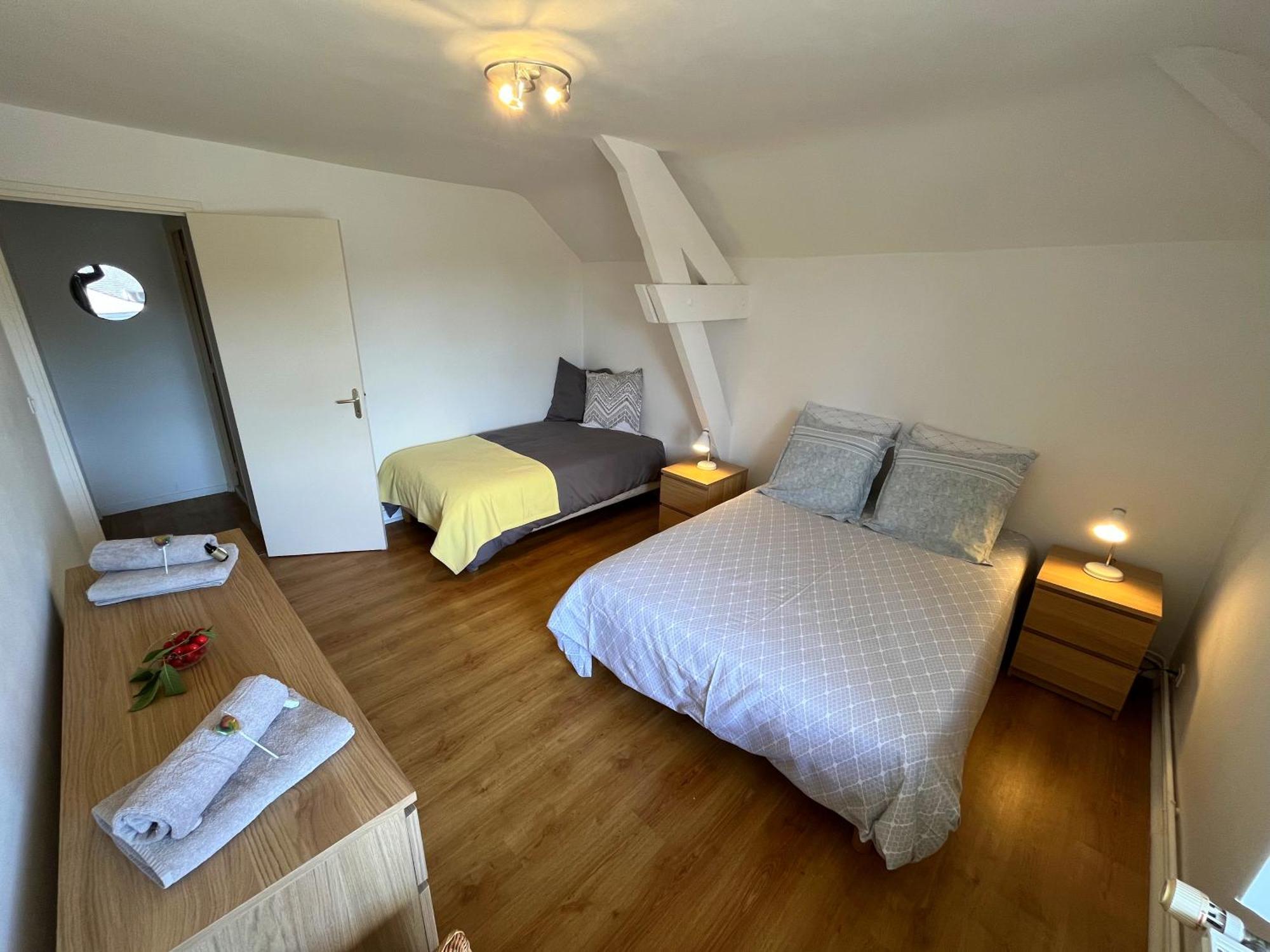 Ecurie Des Charmes A 5 Minutes De La Plage Мервиль-Франсвиль Экстерьер фото